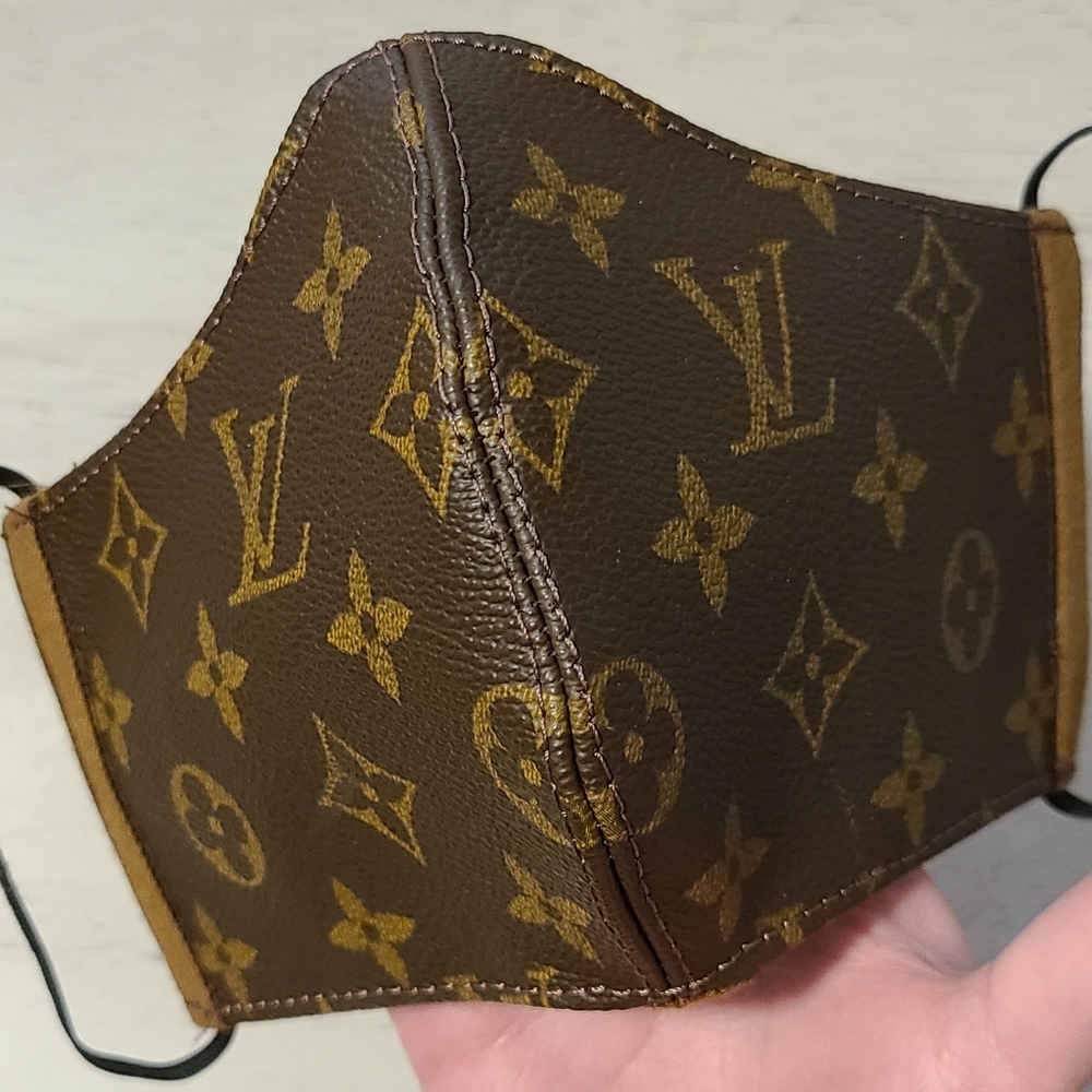 FaceMask Repurposed from Authentic Designer Fabric